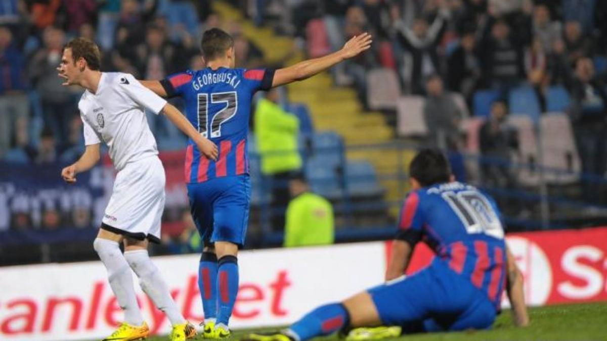 Steaua s-a calificat în sferturile de finală ale Cupei României, după 2-0 cu ACS Poli Timişoara