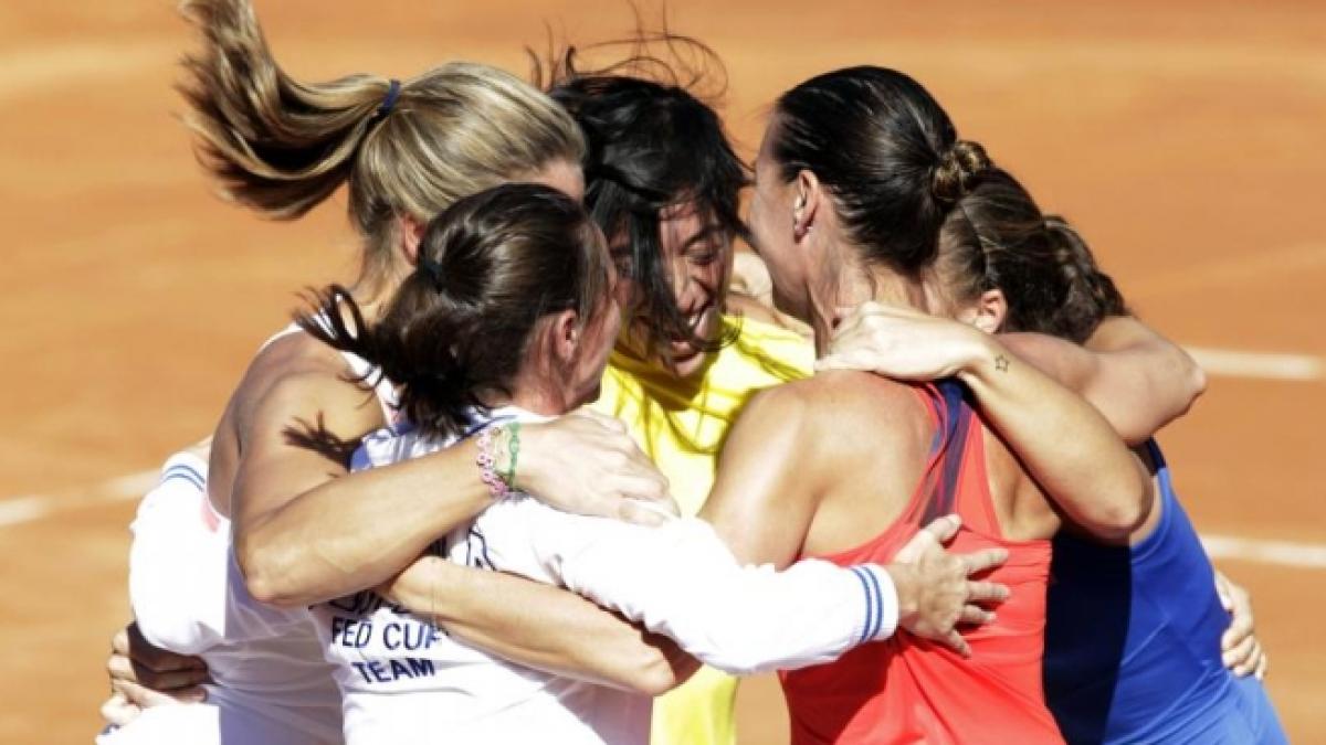 Italia ÎNVINGE Rusia şi câştigă Fed Cup pentru a patra oară