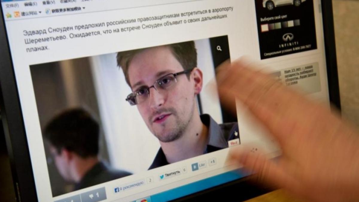 Snowden: Spionajul în masă ameninţă libertatea de opinie şi societăţile deschise