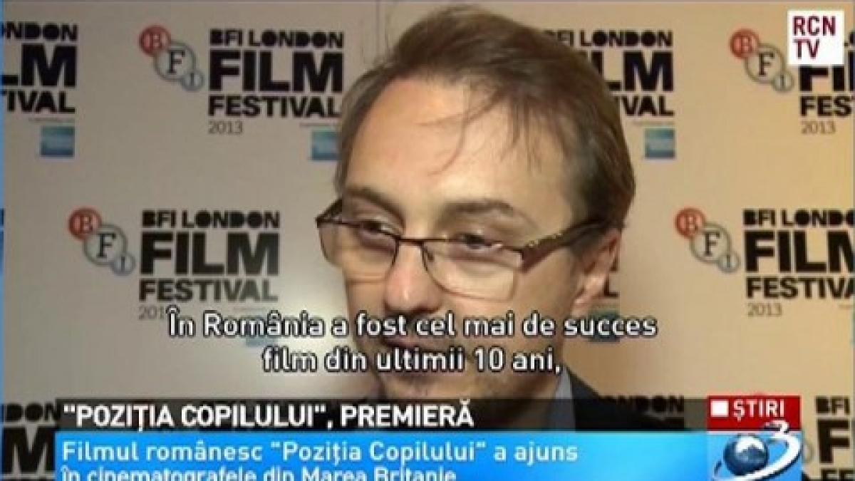 Romanian film &quot;Child’s Pose&quot; conquered the  British.  BBC:  The  films has Romania produced in recent years  are of  high quality 