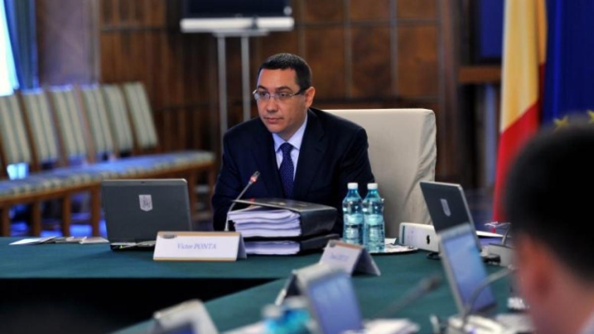 Ponta, despre Roşia Montană: Mă deranjează faptul că nu facem proiecte mari de frica drobului de sare