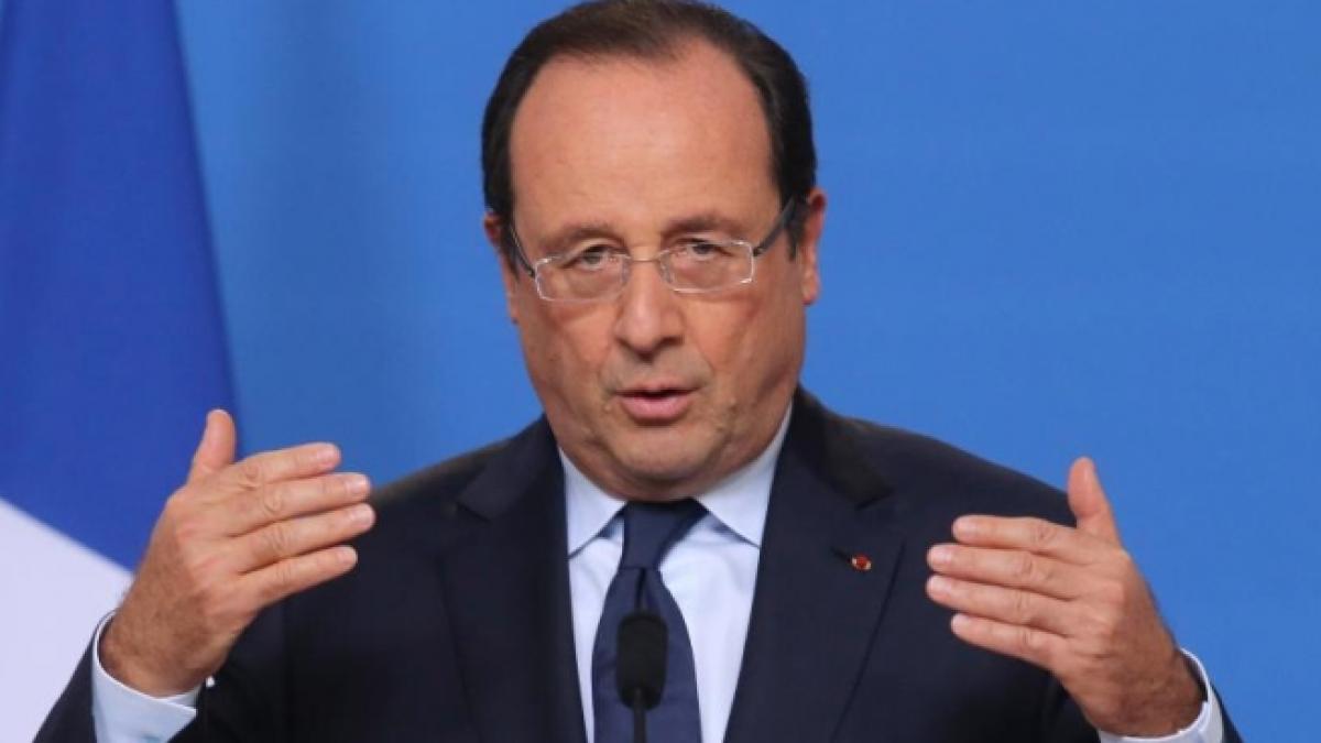 Francois Hollande, LA UN MINIM ISTORIC de popularitate. Marine Le Pen cere ANTICIPATE