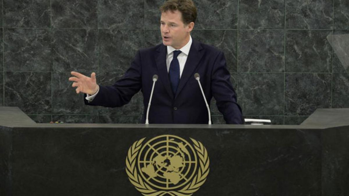 Vicepremierul Nick Clegg consideră că ridicarea restricţiilor pe piaţa muncii pentru România şi Bulgaria nu va genera un aflux de imigranţi în Marea Britanie