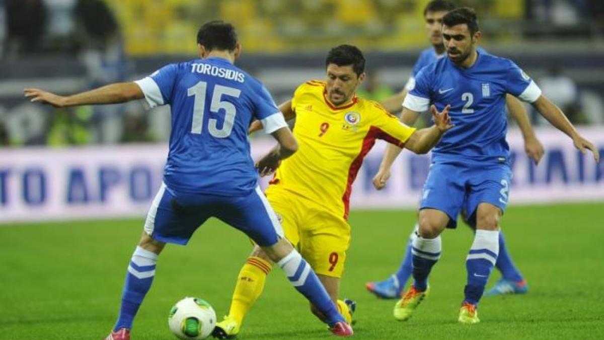 România - Grecia, scor 1 - 1. Elevii lui Piţurcă văd din nou Cupa Mondială la televizor