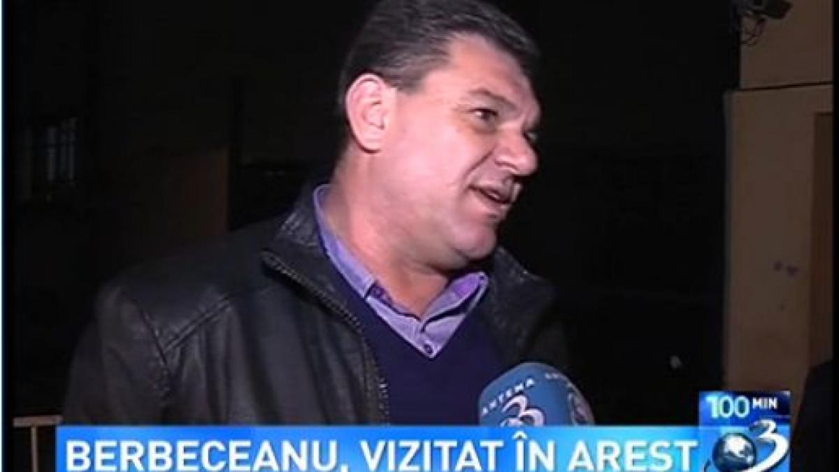 Traian Berbeceanu vizitat în arest de către Corneliu Dobriţoiu şi Dumitru Coarnă