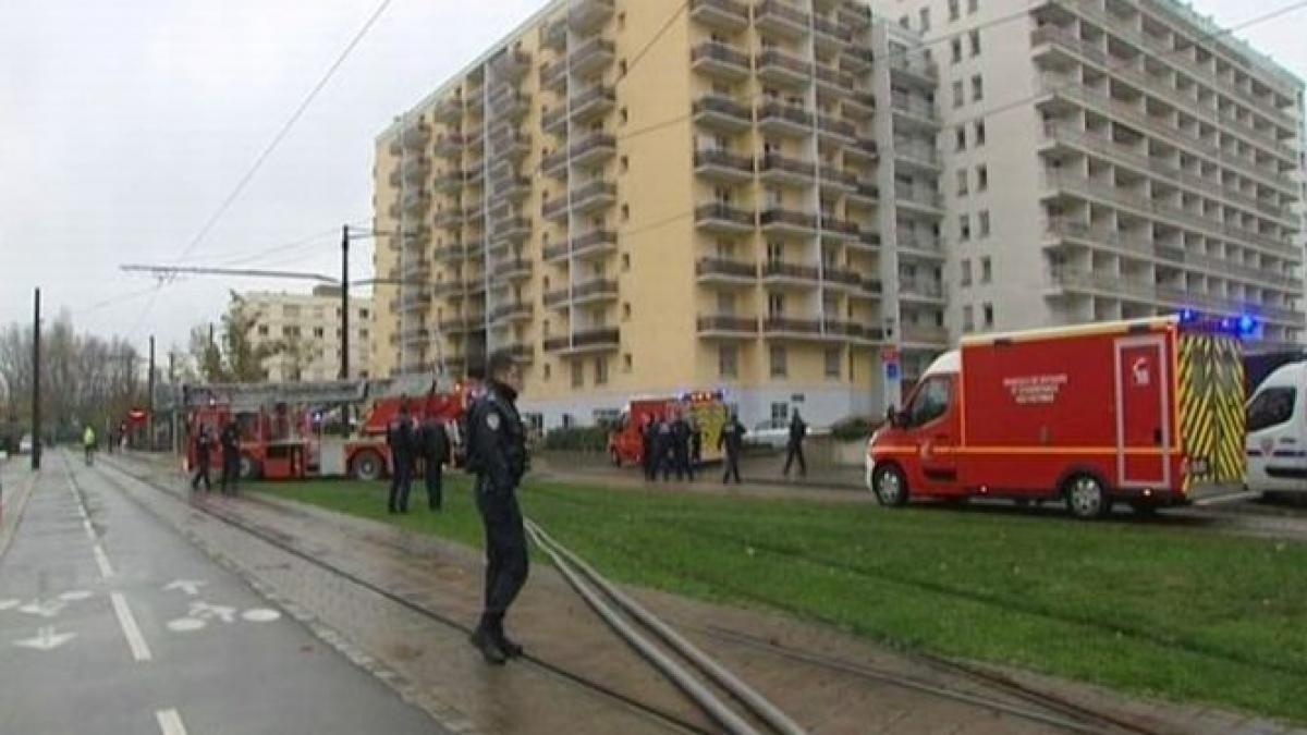 Explozie puternică într-un bloc de locuinţe din Strasbourg