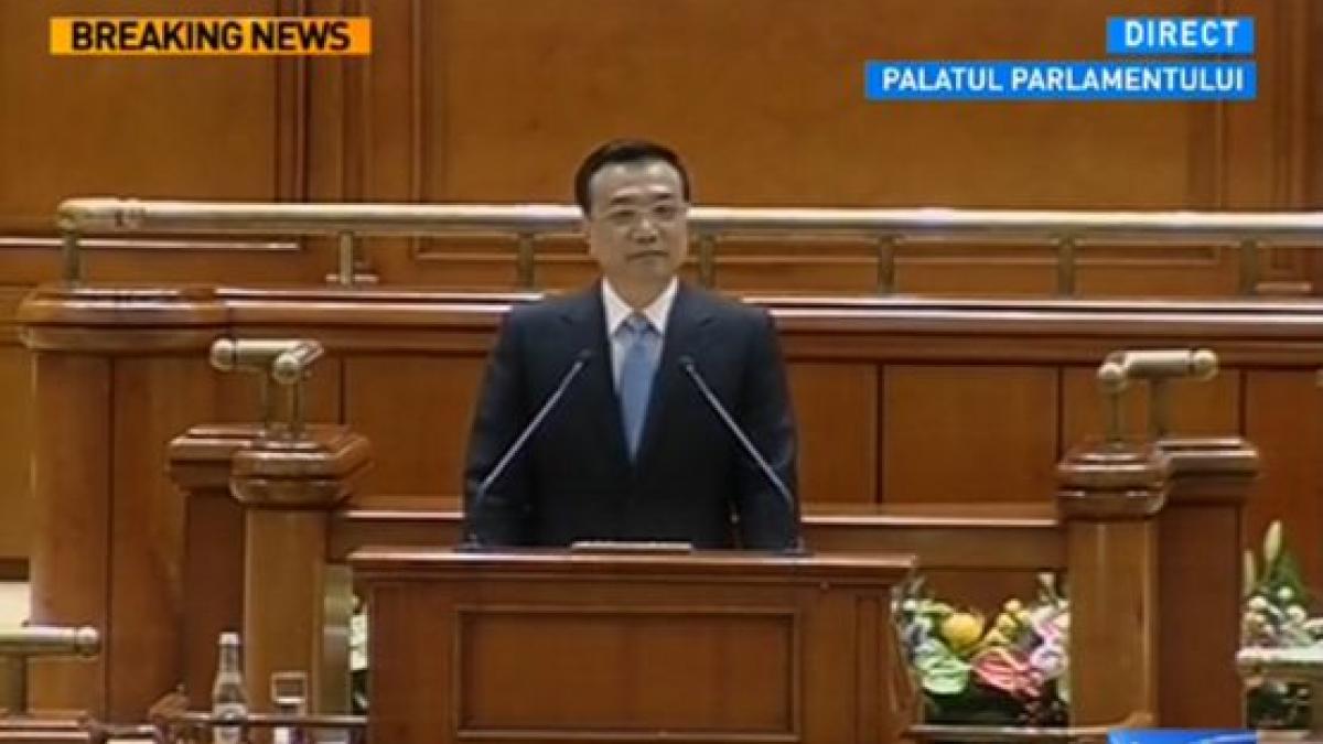 Li Keqiang: Avem responsabilitatea ca prietenia chino-română să continue, din generaţie în generaţie