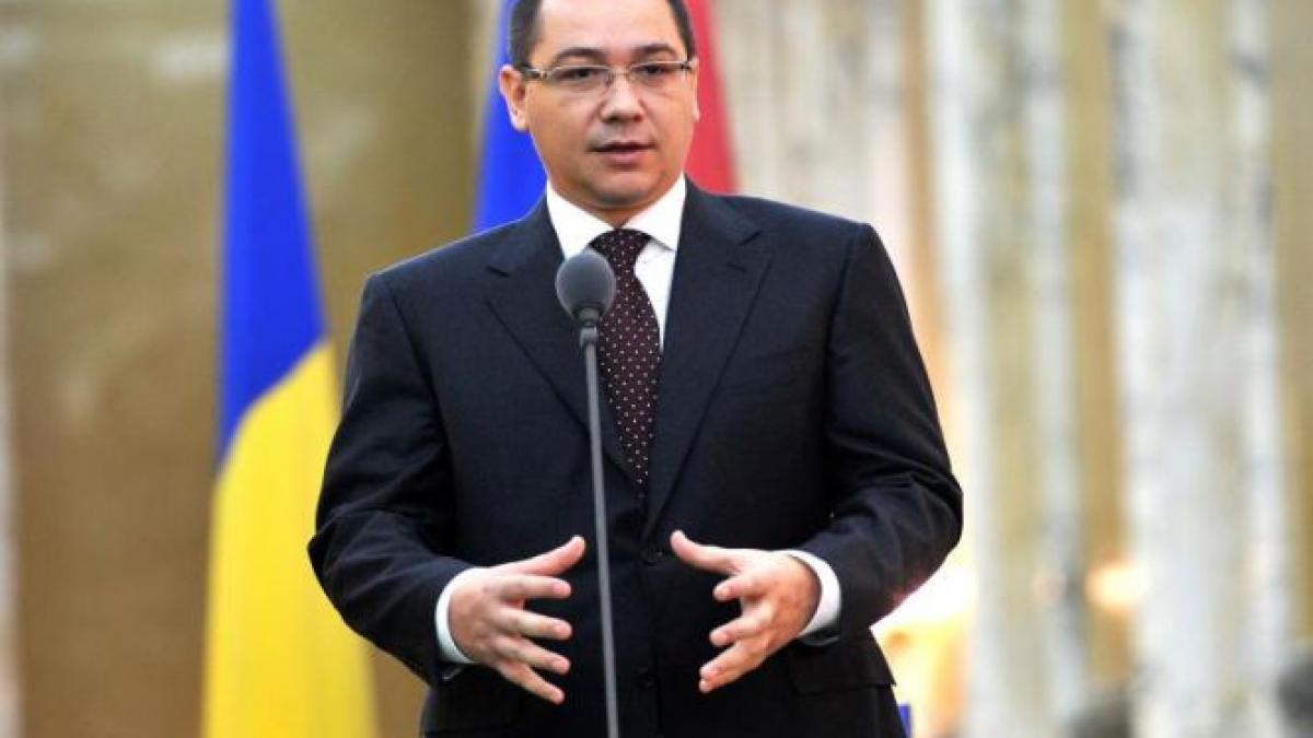 Ponta: Gestul preşedintelui de a trimite înapoi bugetul ar fi unul „iraţional”