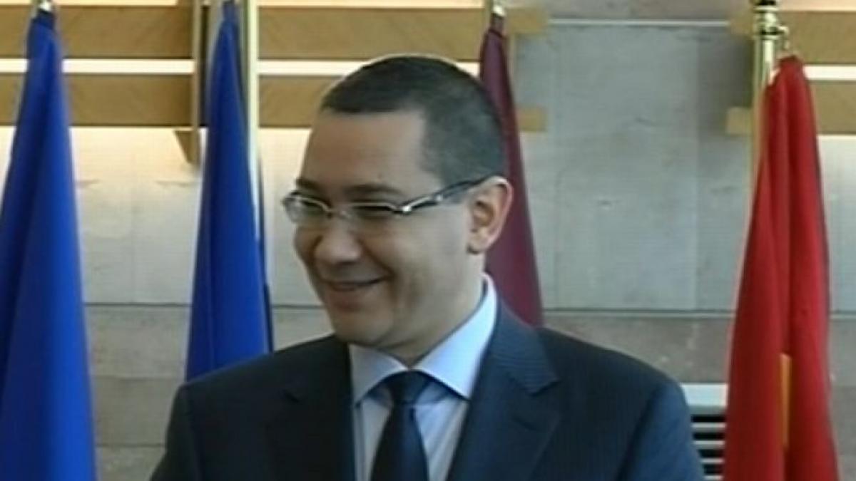 Ponta: Bugetarii nu vor lua prime de sărbători