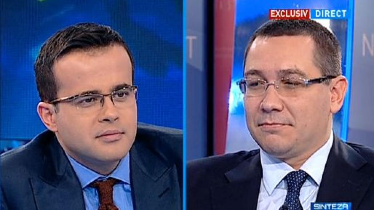 Victor Ponta: I-am cerut moderaţie şi responsabilitate lui Mirela Palada. Nu vrem să fim ca ei