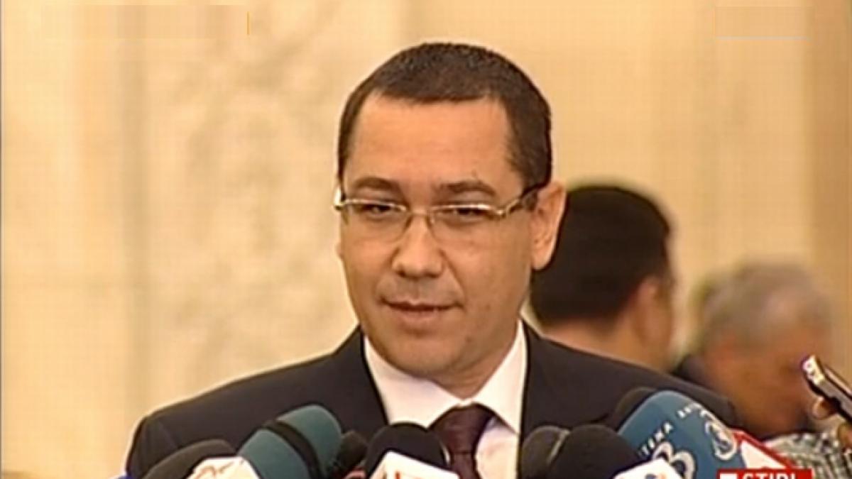 Ponta: Delegaţia FMI nu va veni în România până nu avem buget