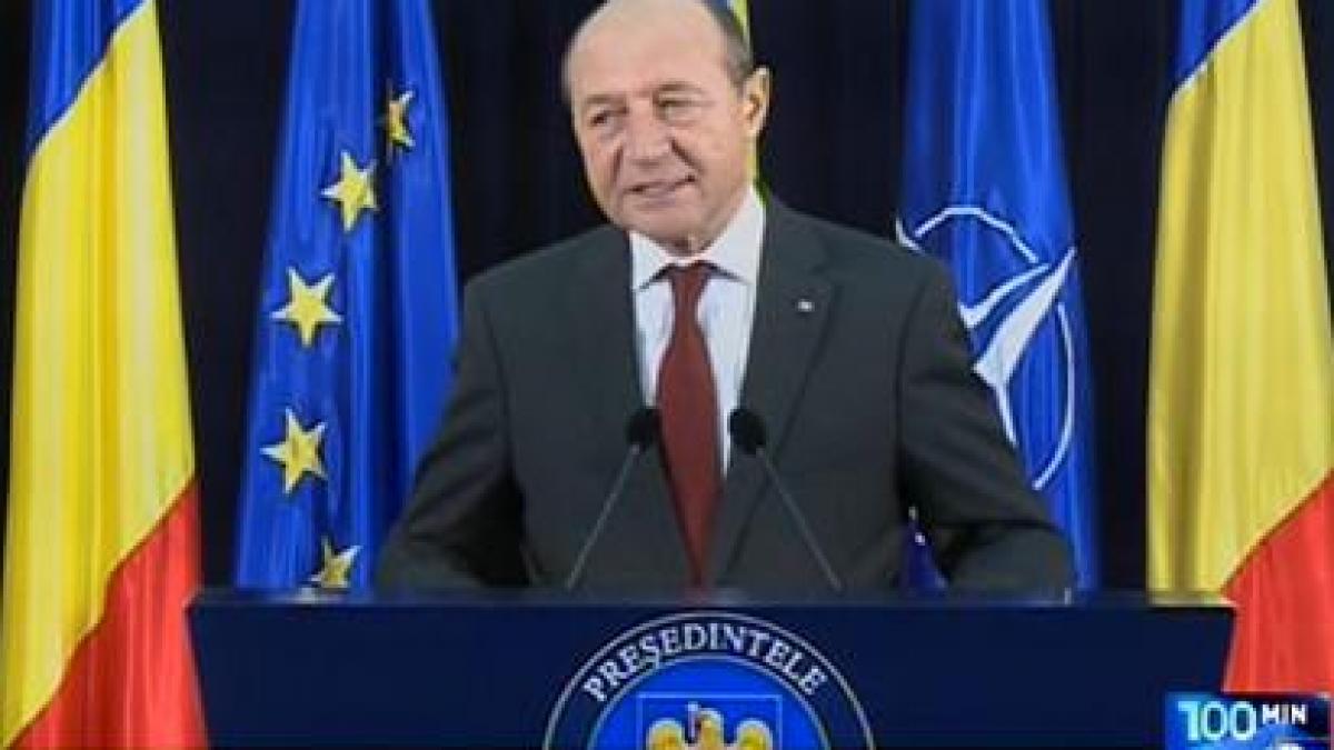 Băsescu: Nicolăescu minţea cu neruşinare când spunea că nu are ce face la spitalul din Ploieşti