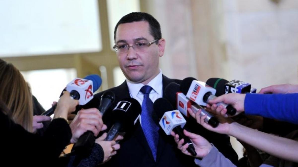 Ponta: O poziţie pentru numirea lui Gigel Ştirbu voi avea luni. Tot ce ştiu acum este că a fost propus de PNL