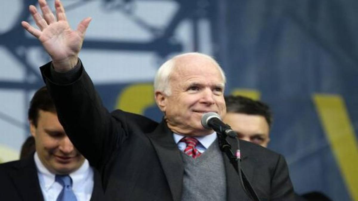 John McCain: &quot;Putin pune presiuni pe ţările vecine, iar Ucraina este bijuteria cea mai de preţ&quot;