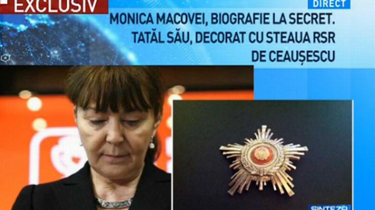 Sinteza Zilei. Tatăl Monicăi Macovei, decorat de Nicolae Ceauşescu  