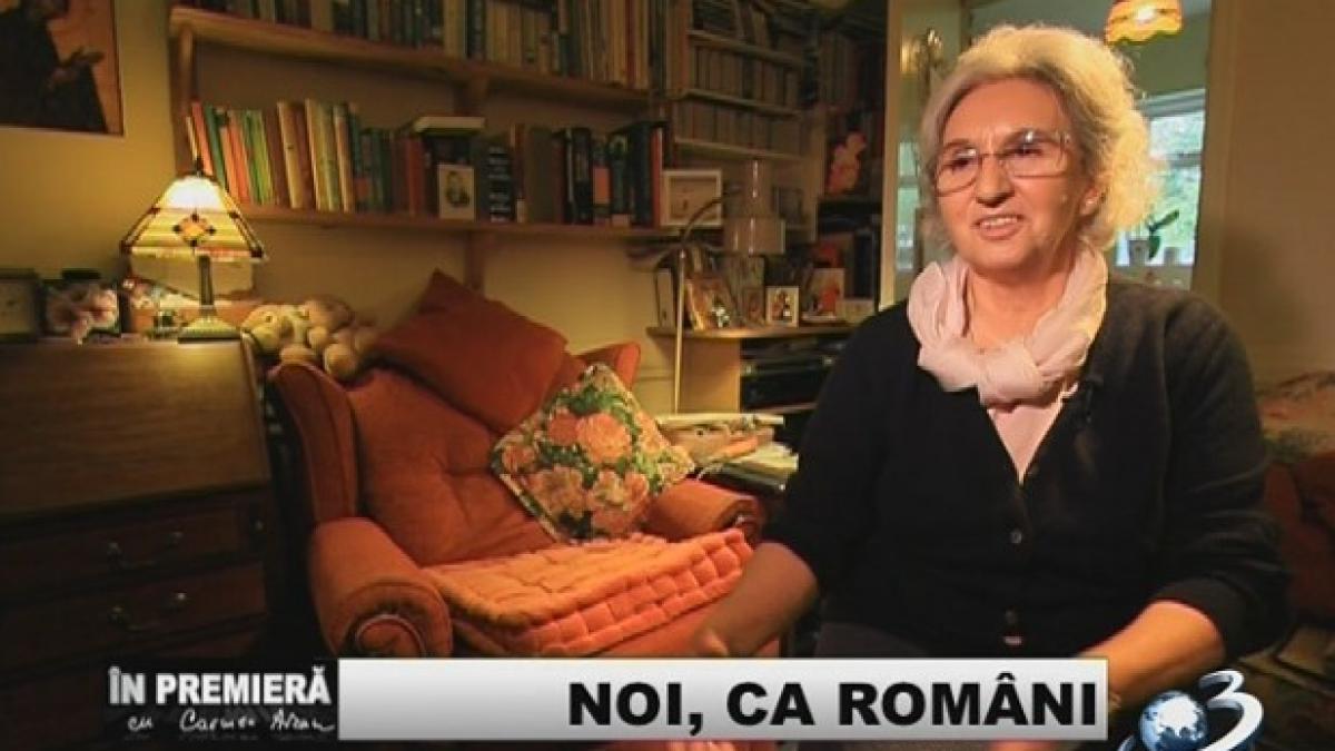 În Premieră: Fiica lui Constantin Noica, despre patritotism fără margini