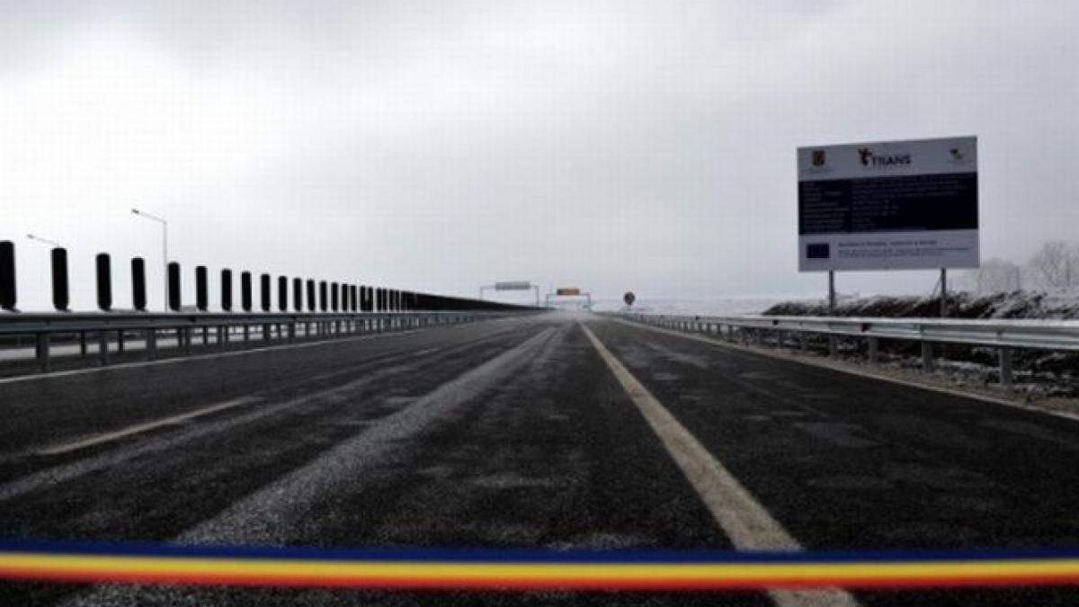 Ponta a anunţat inaugurarea a 37 de kilometri din autostrada Lugoj-Deva