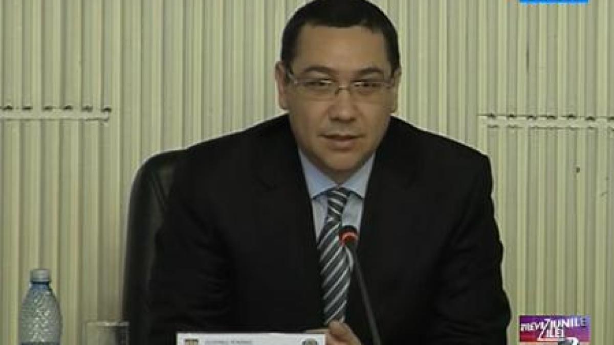 Victor Ponta: În 2013 s-au câştigat două pariuri importante. Peste 5 miliarde de euro au intrat în ţară