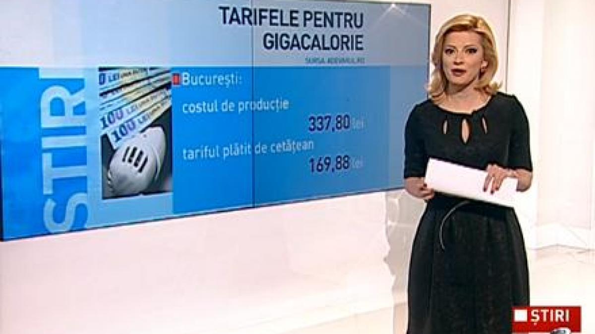 Bucureştenii sunt printre cei care vor plăti cea mai mică factură la căldură. Preţul gigacaloriei în principalele oraşe din ţară