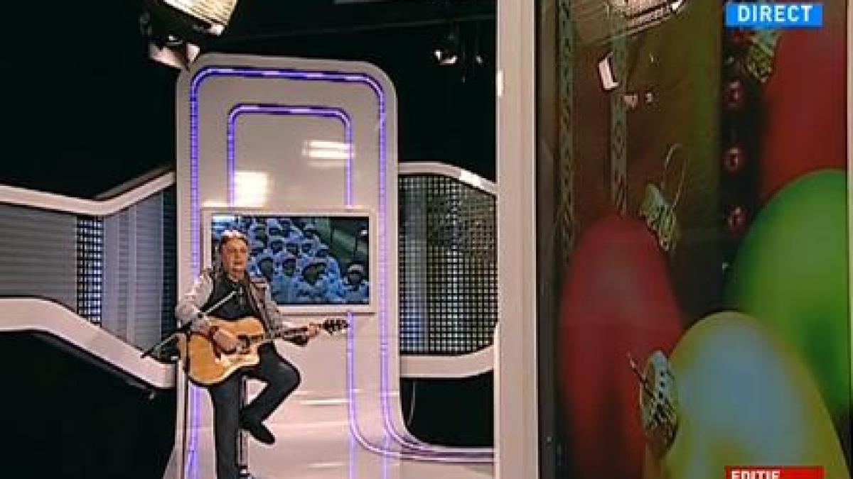 Mircea Vintilă a colindat la Antena 3