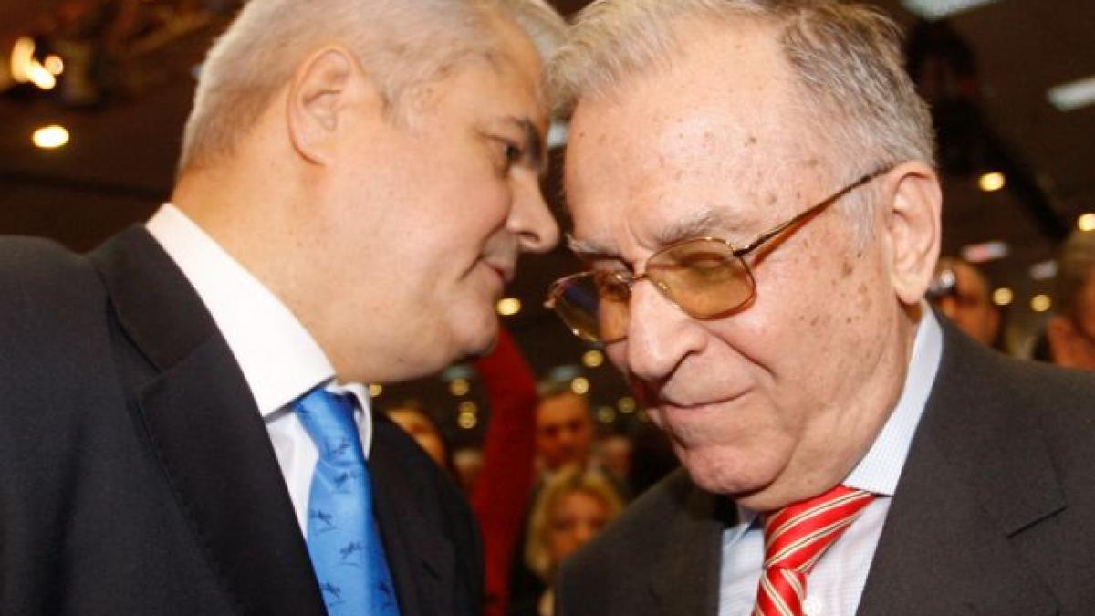 Iliescu, despre condamnarea lui Năstase: Nu cred în conexiunea politică 