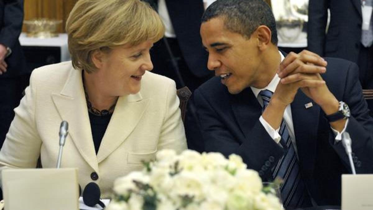 Obama vrea să o împace pe Merkel. A invitat-o în vizită, în SUA