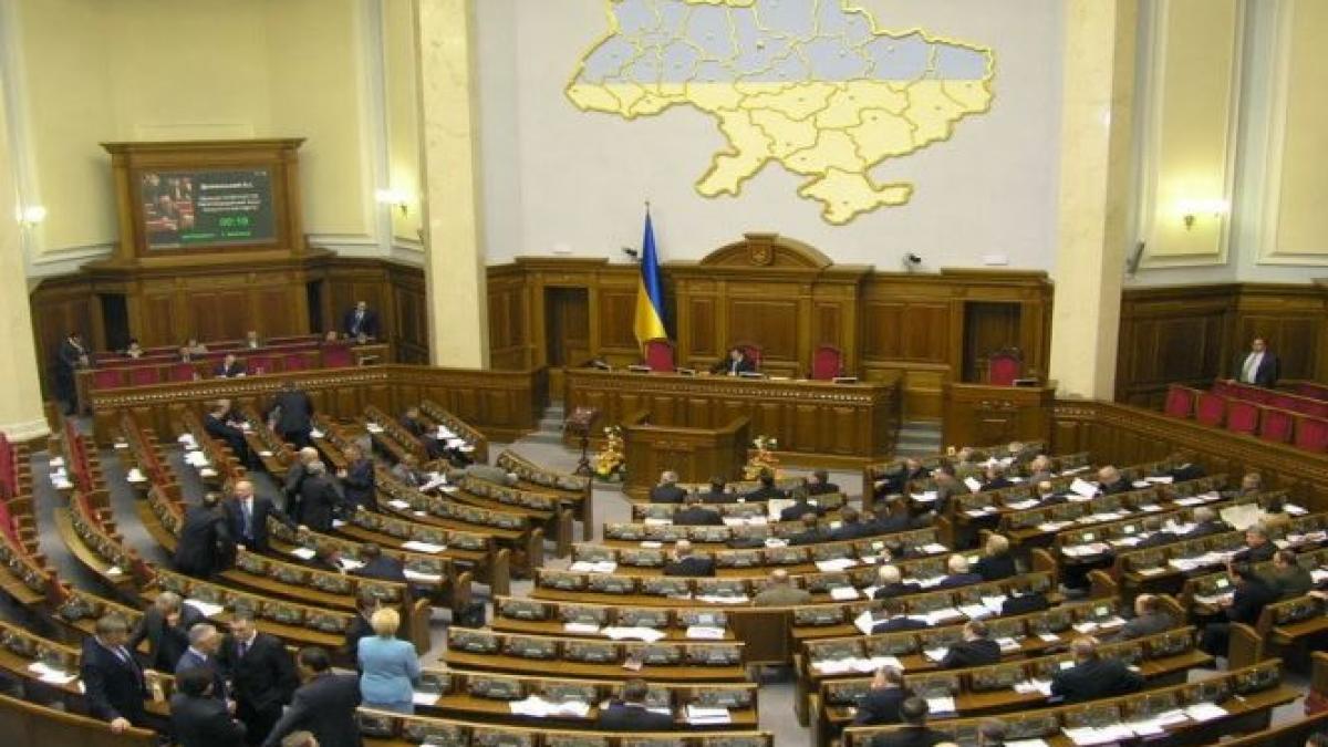 Opoziţia din Ucraina a blocat activitatea Parlamentului şi cere demisia ministrului de Interne