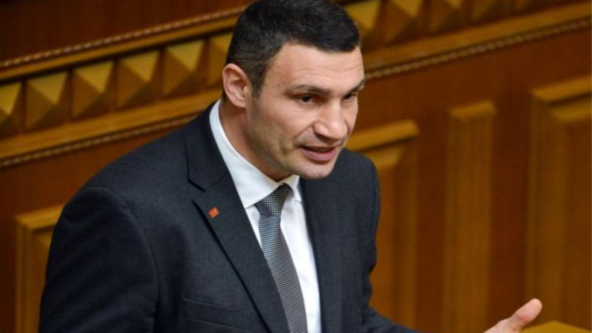 Vitali Klitschko este blocat de lege să candideze la funcţia de preşedinte în Ucraina