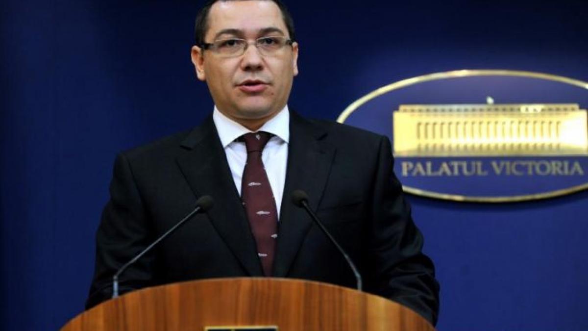 Ponta se foloseşte de ordonanţa lui Boc: „Avem baza legală pentru organizarea europarlamentarelor şi a referendumului”