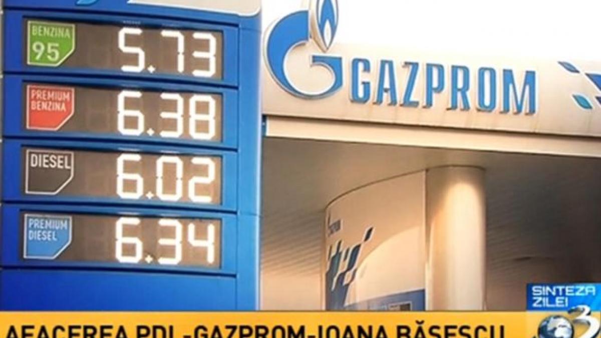 SINTEZA ZILEI. Afacerea PDL-Gazprom-Ioana Băsescu