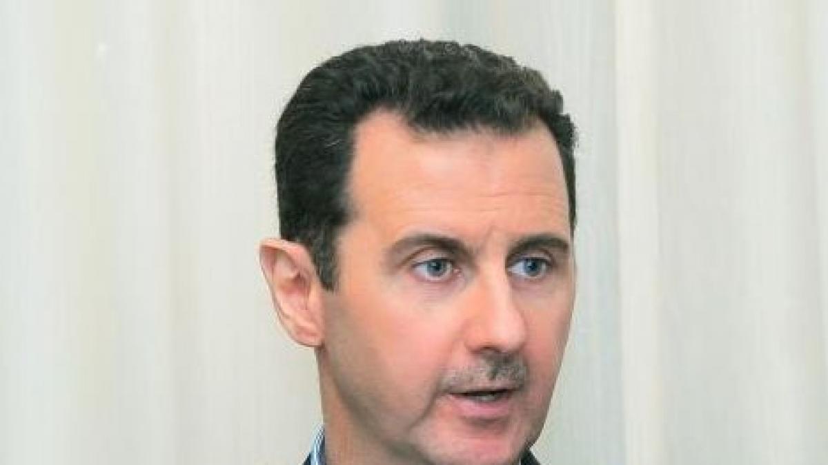 Declaraţii ale preşedintelui sirian, transmise de Interfax dar DEZMINŢITE de al-Assad