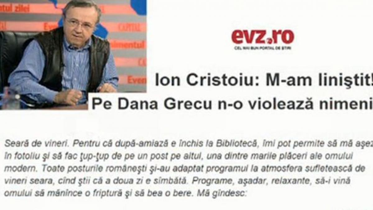 Favoritul lui Băsescu, fantezii cu femei violate