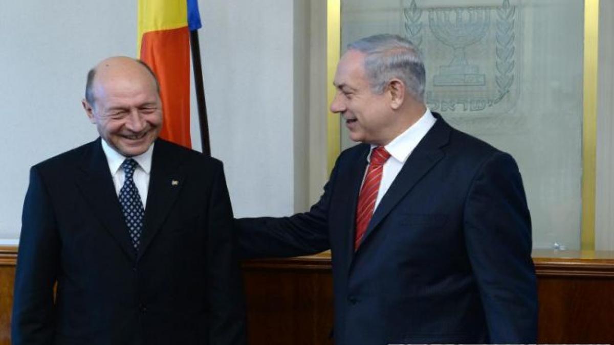 Băsescu a comparat relaţiile dintre israelieni şi palestinieni cu cele dintre români şi moldoveni