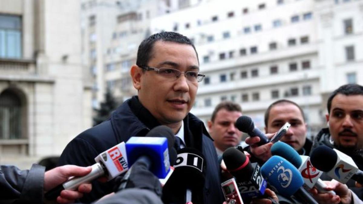 Surse: Ponta va cere luni convocarea CSAT pentru demiterea conducerii STS