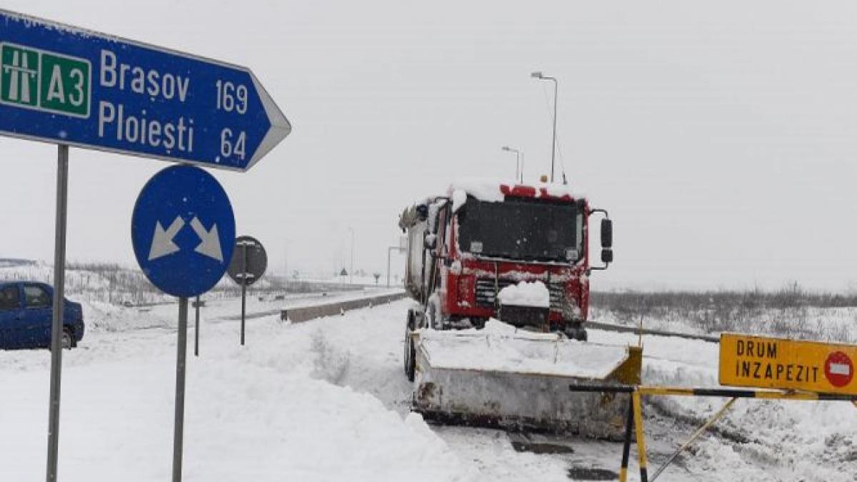 Traficul pe autostrăzile A2 Bucureşti - Lehliu şi A3 a fost DESCHIS