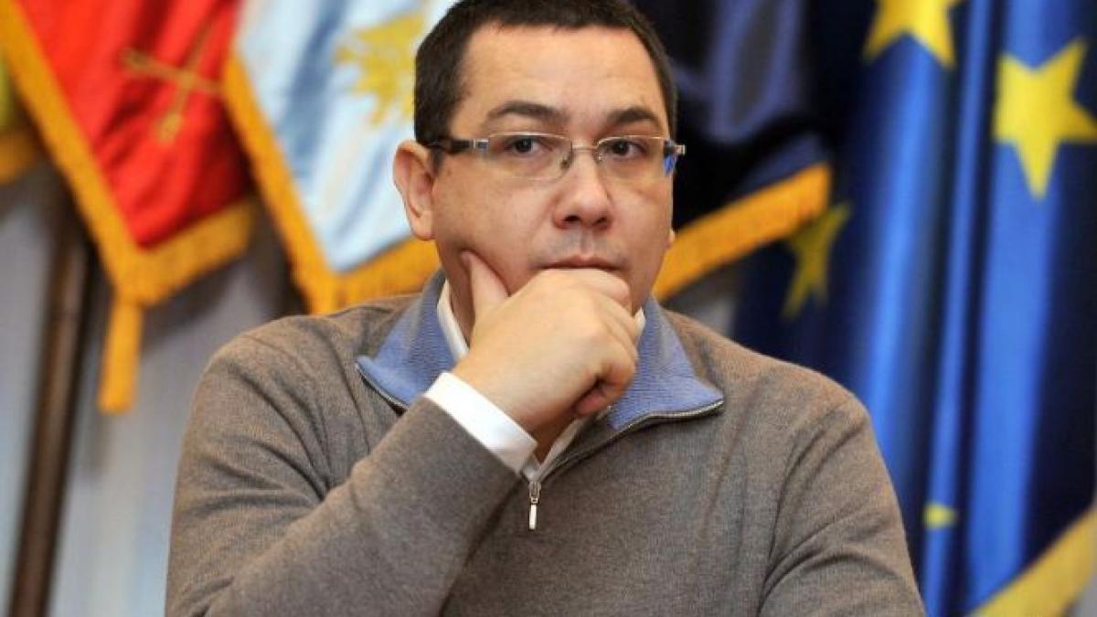 Ponta: Marinarii nu înţeleg nimic din Codul penal