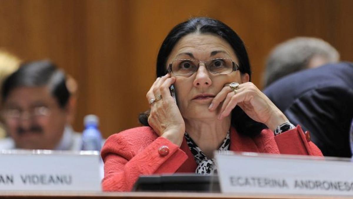 Fostul ministru Ecaterina Andronescu ar da Senatul pentru un loc în Parlamentul European