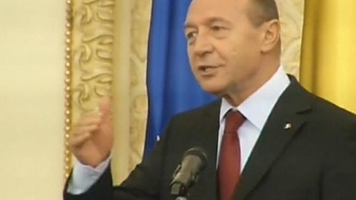 Mesajul lui Traian Băsescu pentru noii judecători: Dacă voi ajunge în instanţă, amintiţi-vă că nimeni nu e mai presus de lege