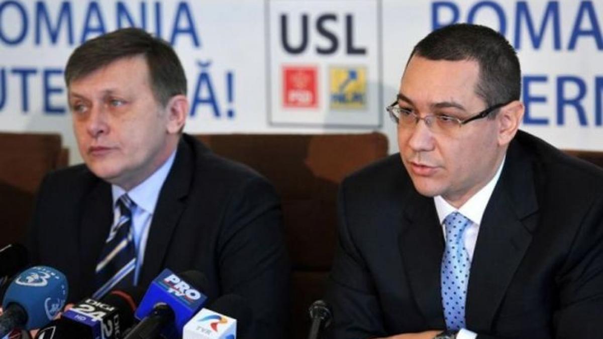 Ponta îi răspunde lui Antonescu: Am prezentat în USL reeşalonarea creditelor. E tehnic, poate nu se reţine