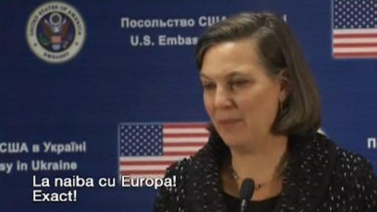 California Dreamin' cu Victoria Nuland, care rosteşte o înjurătură la adresa UE