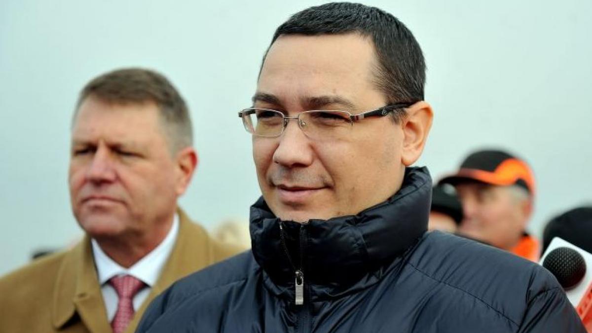 Victor Ponta: Iohannis ar putea aduce un plus Guvernului