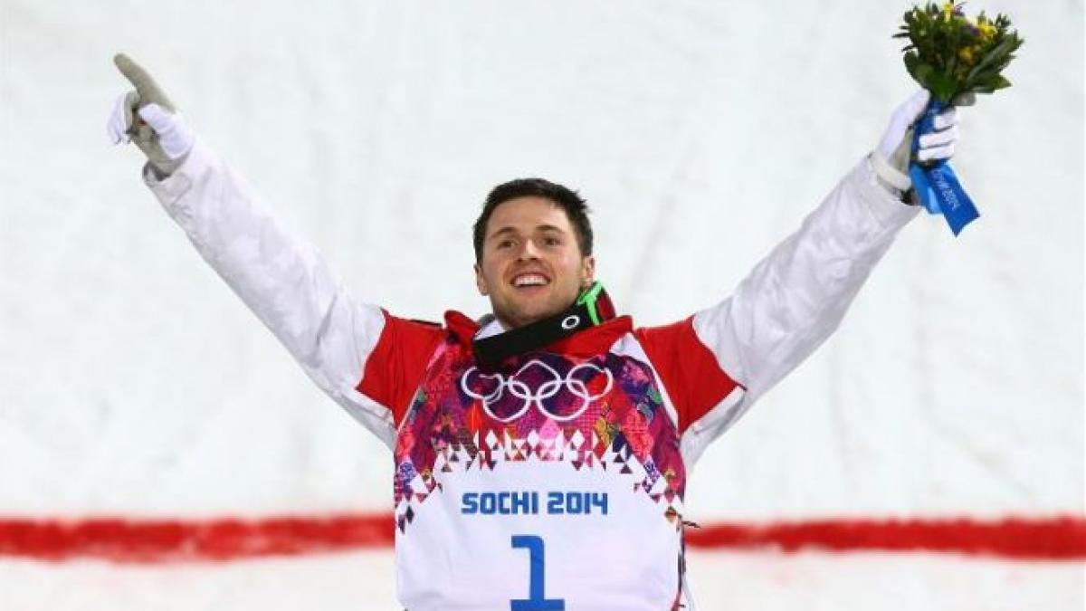 Alex Bilodeau, primul sportiv care-şi păstrează titlul olimpic la schi acrobatic pe teren accidentat