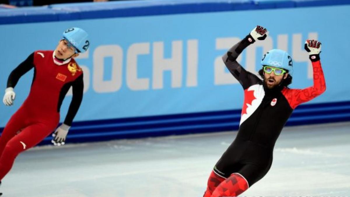 Canadianul Charles Hamelin a cucerit titlul olimpic în proba de 1.500 metri la short-track