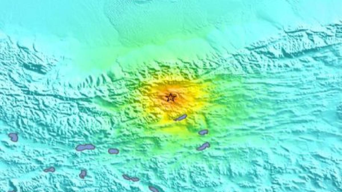 Cutremur cu magnitudinea 6,8 în vestul Chinei. Experţii se aşteaptă la pagube limitate