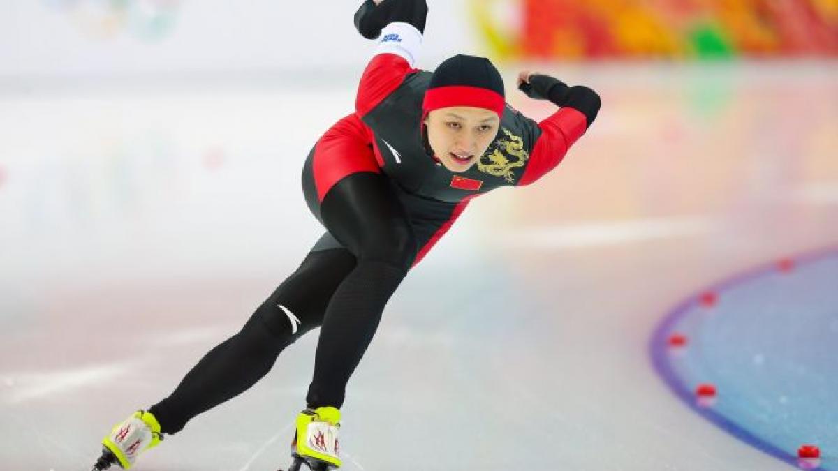 Chinezoaica Zhang Hong a câştigat titlul olimpic în proba de 1.000 de metri la patinaj viteză