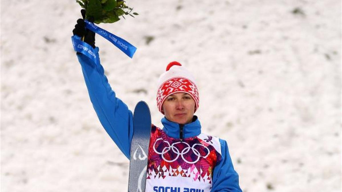 Alla Tsuper, din Belarus, noua campioană olimpică la proba feminină de schi freestyle