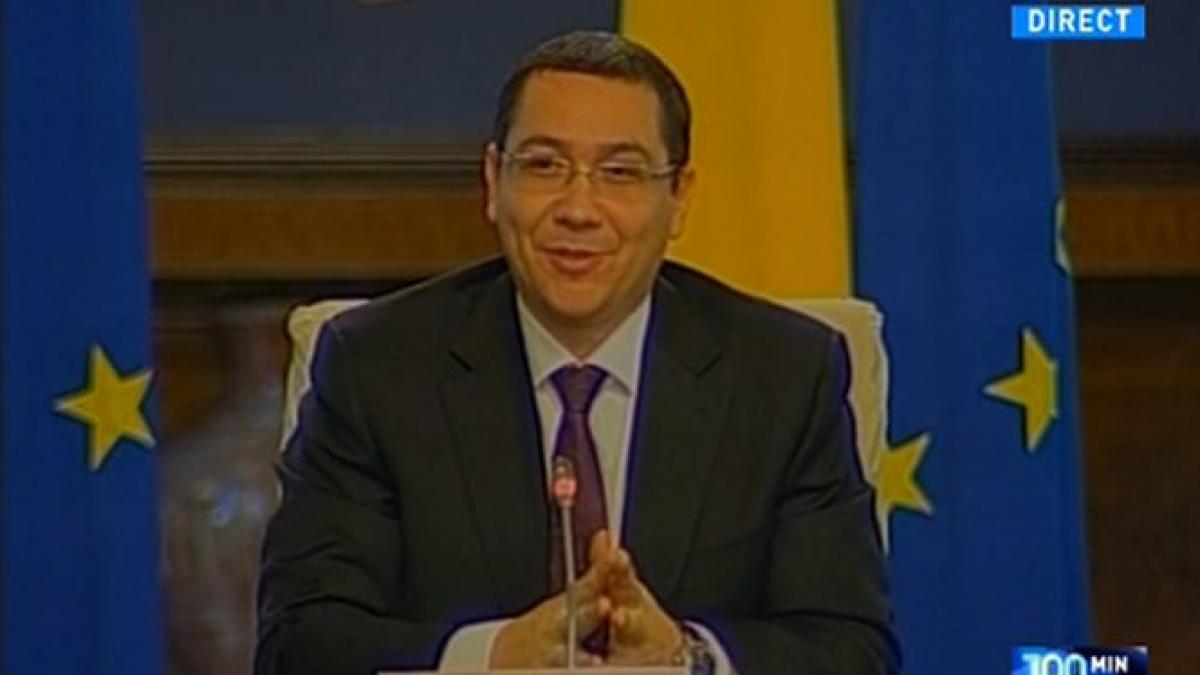 Ponta: România ar fi arătat mult mai bine dacă Băsescu nu refuza în 2009 instalarea Guvernului Iohannis