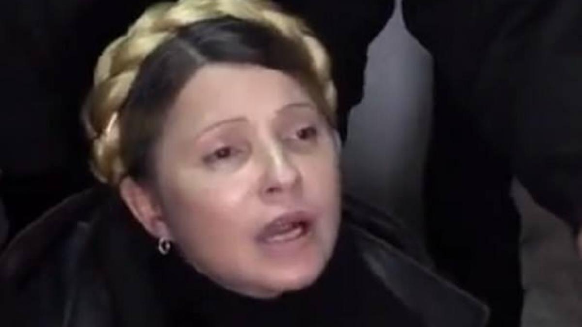 Iulia Timoşenko a fost eliberată. &quot;Dictatura s-a PRĂBUŞIT! Voi candida la alegerile prezidenţiale din mai!&quot;