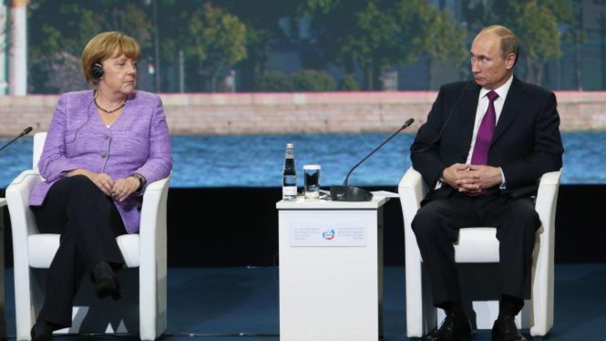 Angela Merkel şi Vladimir Putin au discutat despre situaţia din Ucraina. &quot;Integritatea teritorială trebuie să fie păstrată&quot;