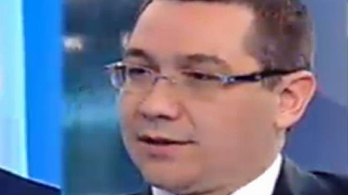 Victor Ponta: Iau în calcul oferirea unor posturi în Guvern liberalilor care pleacă cu Tăriceanu 